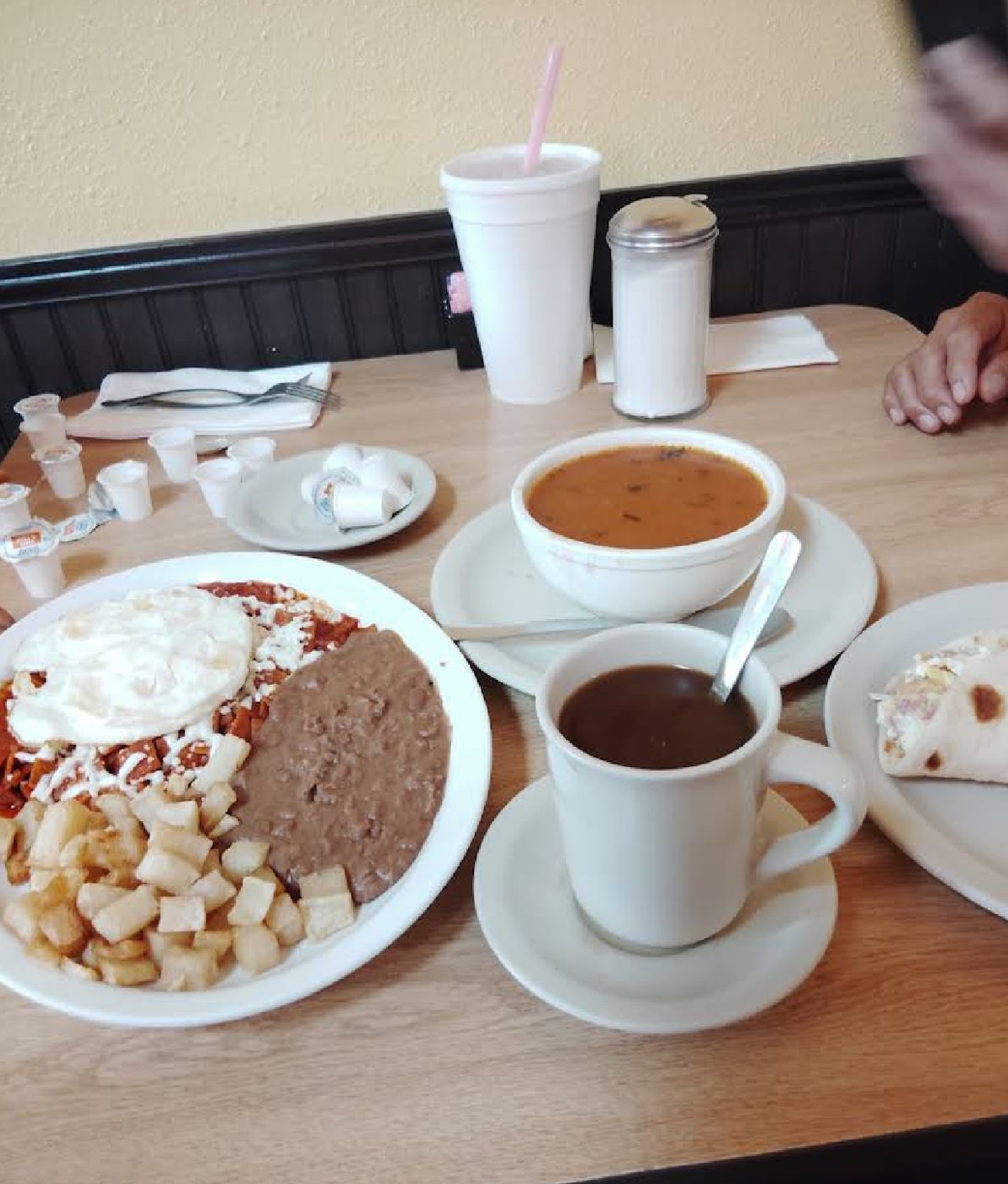 Breakfast plate