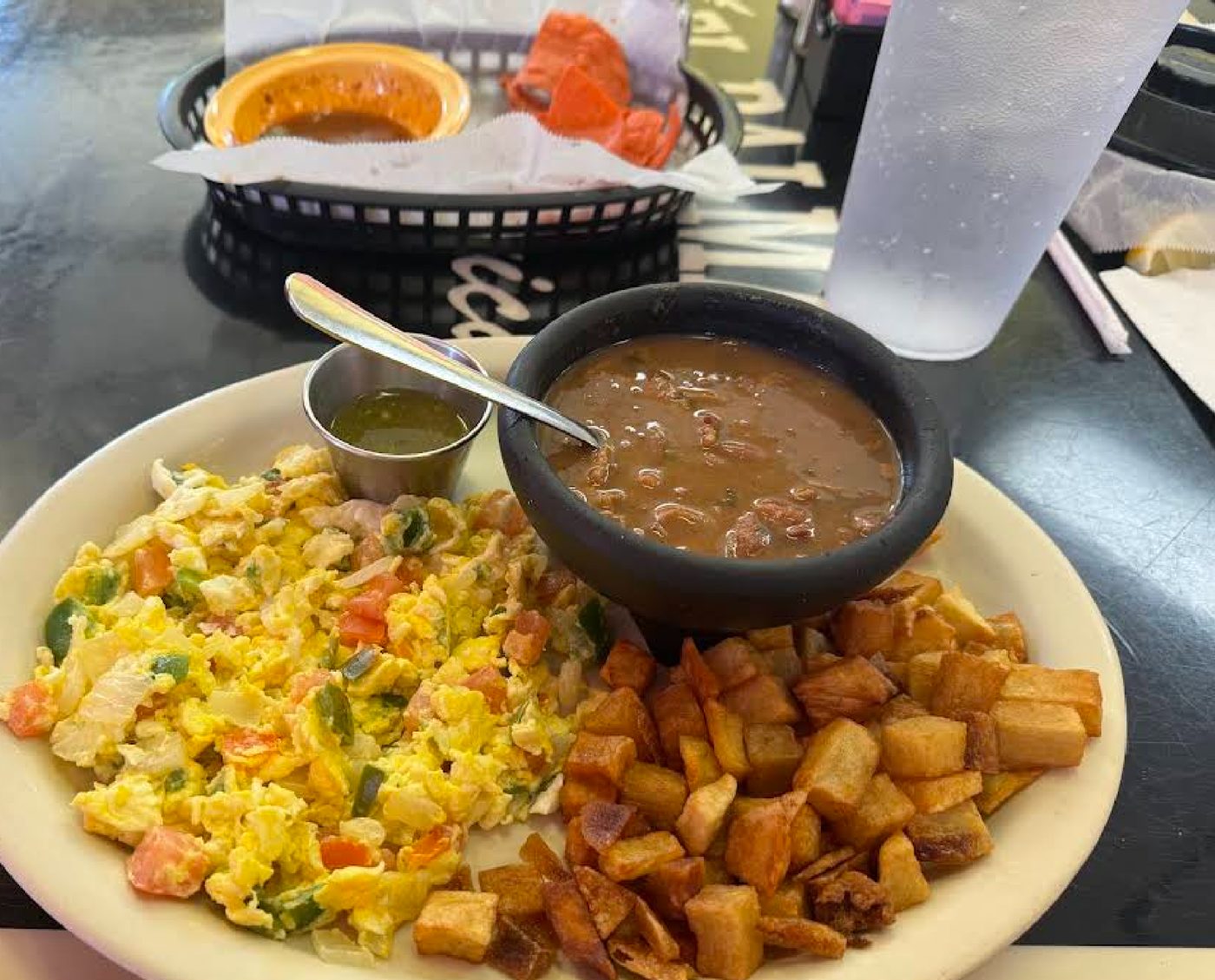 Breakfast plate